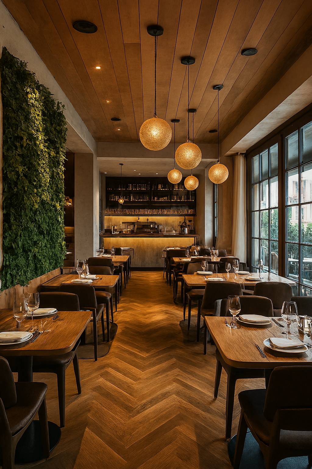 Futuristic Restaurant Website