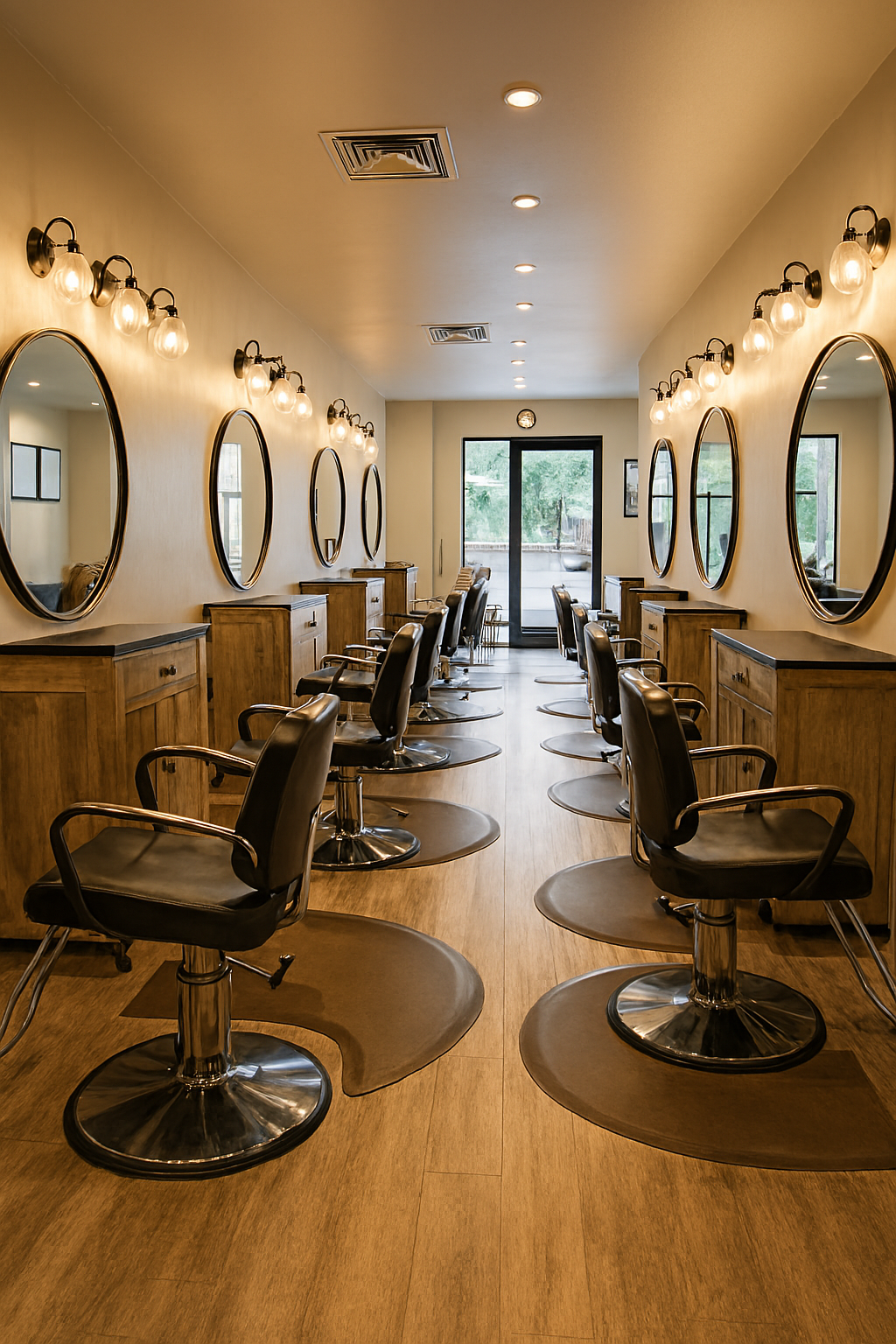 Futuristic Salon Website